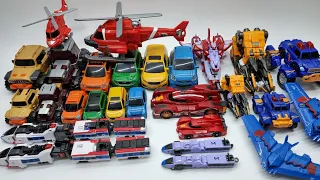 TOBOT DX vs MINI GIGA SEVEN MASTER V 7 vehicle 6 vehicle ROBOT TOYS COMBINE