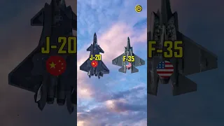 China's J20 Can Defeat US F35 🤔#shorts #viral #defenceshorts