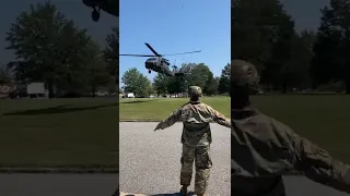 UH-60 Black Hawk arrival