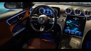 2022 Mercedes CClass  Exterior and interior Details Perfect Small Sedan