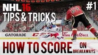 NHL 16: How to always score on a breakaway