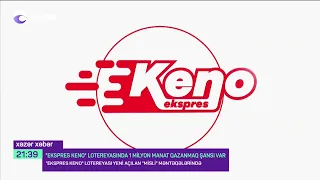 Yeni “Ekpres Keno” virtual lotereyasını qarşılayın!