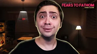 alanzoka jogando Fears to Fathom Home Alone, jogo de terror