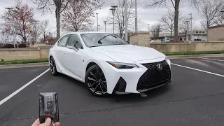 2021 Lexus IS 350 F Sport: Start Up, Exhaust, Test Drive and Review