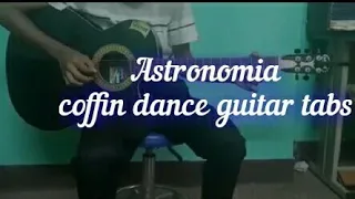 Astronomia coffin dance guitar tutorial.#1 guitar video