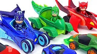 PJ Masks Save the Sky new Cat-car, Gekko-Mobile, Owl Glider appeared! | DuDuPopTOY