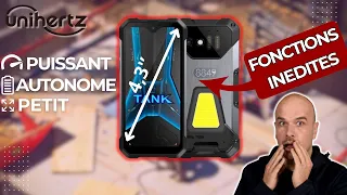 Ce smartphone à 300€ a des fonctionnalités incroyables (Unihertz Tank Mini 1)