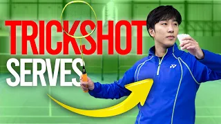 5 Trickshot Serves to use in Badminton