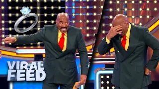 ENGAGEMENT DESTROYED ON FAMILY FEUD | VIRAL FEED