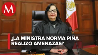 Alejandro Armenta denuncia presuntas amenazas de la ministra Norma Piña