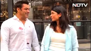 Salman Khan Dances To His Iconic Song With Boxer Nikhat Zareen