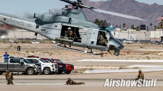 Marine Air-Ground Task Force Demo - Yuma Airshow 2024