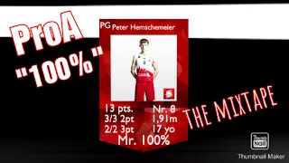 "100%" Peter Hemschemeier Pro A Basketball Mixtape | Edit by Matti Engelke En'D Productions