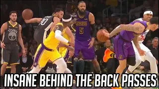 NBA INSANE “Behind The Back” Passes | HD