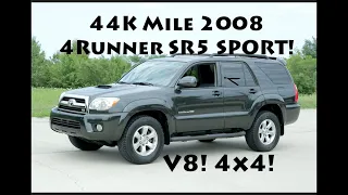 2008 4Runner SR5 V8 4x4 Sport Survivor 44K Miles N210 Walk Around Kansas City #043567 4th GEN