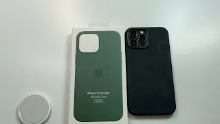 Official Apple Silicone Case with MagSafe (for iPhone 13 Pro Max) - Clover Unboxing and Review