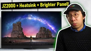 Panasonic JZ2000 Gets Upgraded Panel + Heatsink, Vying to be Brightest OLED vs Sony A90J & LG G1