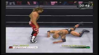 The Rock vs Shawn Michaels - WWE Raw 2 (Xbox)