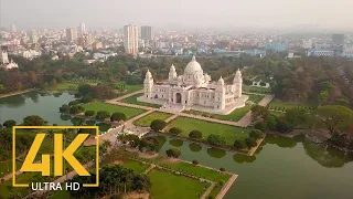 4K Kolkata, West Bengal, India - 4K City Life - Best of India - 2.5 HRS