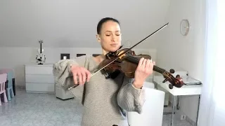 I wanna grow old with you - violin cover- Céline Prussel