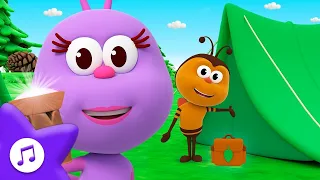 Hoy Vamos a Acampar | Canción Para Acampar 🐞 BICHIKIDS 🐞 Canciones para niños | El Reino Infantil