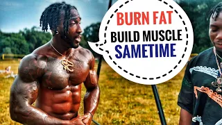 How to build muscle and lose fat at the same time @BrolyGainz007 @StayCreative96 @gokupump