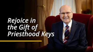 Rejoice in the Gift of Priesthood Keys | President Russell M. Nelson | ASL | April 2024