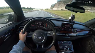 Audi A8 2013 3.0 TDI | POV Test Drive