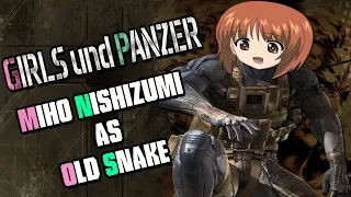 Girls und Panzer ➤ Miho Nishizumi as Old Snake