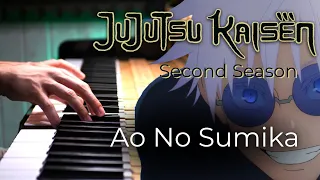Jujutsu Kaisen Season 2 opening - AO NO SUMIKA | Piano Cover + SHEET MUSIC (read description)