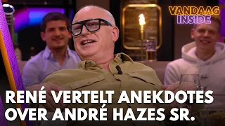 René vertelt mooie anekdotes over vriendschap met André Hazes sr. | VANDAAG INSIDE