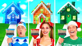 Maison Une Couleur Défi | Maison à Noël par Fun Teen