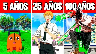 SOBREVIVÍ 100 AÑOS COMO CHAINSAW MAN en GTA 5!! (Chainsaw Man mod)