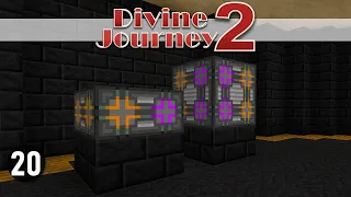 Divine Journey 2: Ep20 Applied Energistics Autocrafting! Modded Minecraft