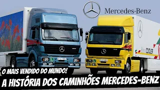 A história dos CAMINHÕES MERCEDES-BENZ