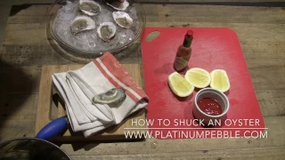 The Platinum Pebble Presents | How to Shuck an Oyster #CapeCod #LiveLikeALocal