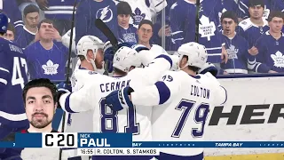 2022 NHL Stanley Cup Playoffs Round 1 Game 7 Tampa Bay Lightning vs Toronto Maple Leafs - NHL 22