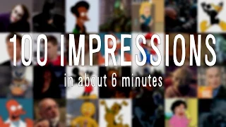 100 IMPRESSIONS (in about 6 minutes)