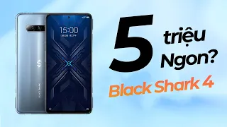 Black Shark 4 cũ giá chỉ 5 triệu: lợi thế gì so với Redmi Note 12 Tubro?