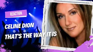 SHE'S A CHEAT CODE! | FIRST TIME REACTION | Celine Dion - That's The Way It Is Reaction