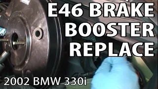 BMW 330i 325i E46 Brake Booster Replacement DIY (No Bleeding Required!)