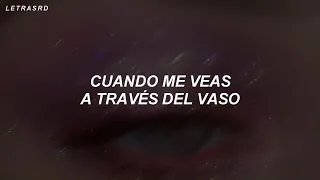 no vuelvo a caer, cuando me veas a través del vaso tiktok (Letra/Lyrics)