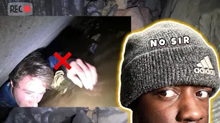 WHY DO PEOPLE DO THIS? | Stuck Alone In A Cave Reaction