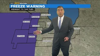 Chicago First Alert Weather: Freeze warnings for some overnight