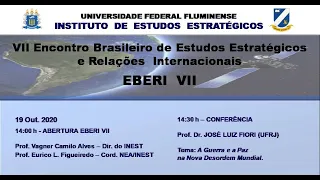 EBERI VII - A Guerra e a Paz na Nova Desordem Mundial