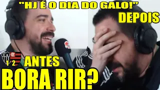 BORA RIR? "VA PRO INFERNO FELIPÃO!" ATLETICANO SURTADO PÓS VIRADA REACT REAÇÃO FLAMENGO 2X1 ATLÉTICO