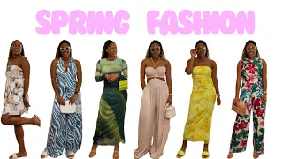 SPRING FASHION LOOKBOOK 2024 | STYLING SPRING DRESSES & JUMPSUITS #springfashion #springoutfitideas