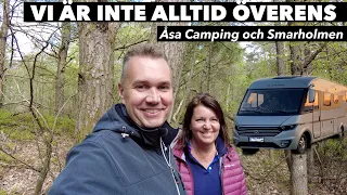 Husbilen till Åsa Camping och ”Fricamping” Smarholmen & Nilla gör pizza | varahusbilsresor.se