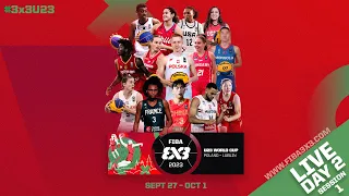 RE-LIVE | FIBA 3x3 U23 World Cup 2023 | Day 2/Session 1