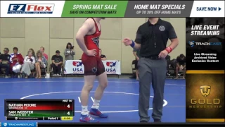 145 Nathan Moore Washington vs Sam Webster Minnesota Red 8446179104